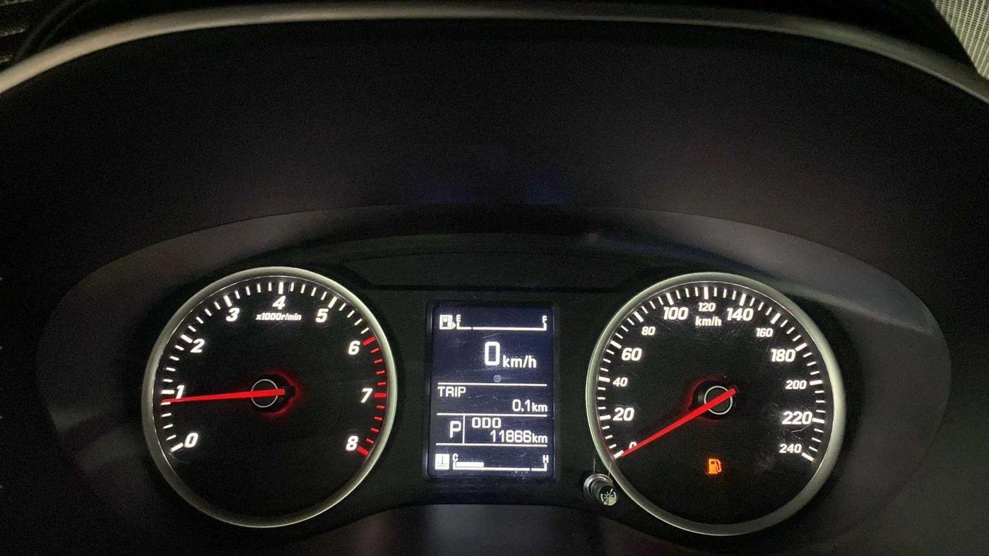 2021 MG HECTOR PLUS SMART 1.5 PETROL TURBO DCT 6-STR, Petrol, Automatic, 11,847 km, Odometer Image
