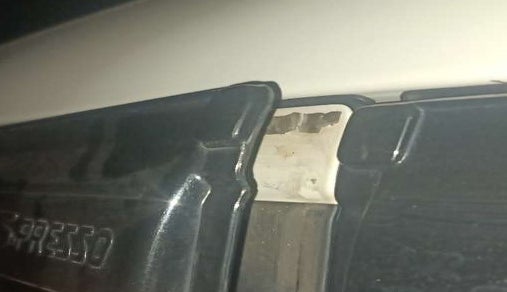 2021 Maruti S PRESSO VXI+, Petrol, Manual, 30,643 km, Front passenger door - Door visor damaged