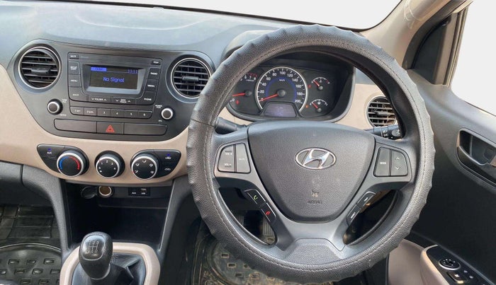 2018 Hyundai Grand i10 MAGNA 1.2 KAPPA VTVT, Petrol, Manual, 11,547 km, Steering Wheel Close Up