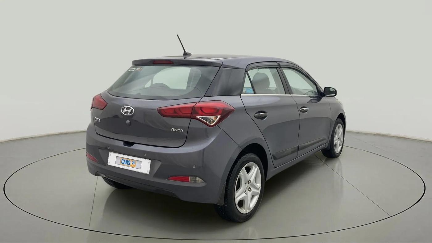 2017 Hyundai Elite i20 ASTA 1.2, Petrol, Manual, 83,510 km, Right Back Diagonal