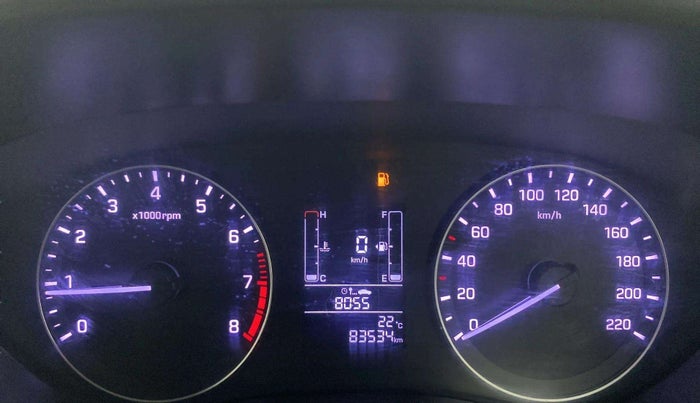 2017 Hyundai Elite i20 ASTA 1.2, Petrol, Manual, 83,510 km, Odometer Image