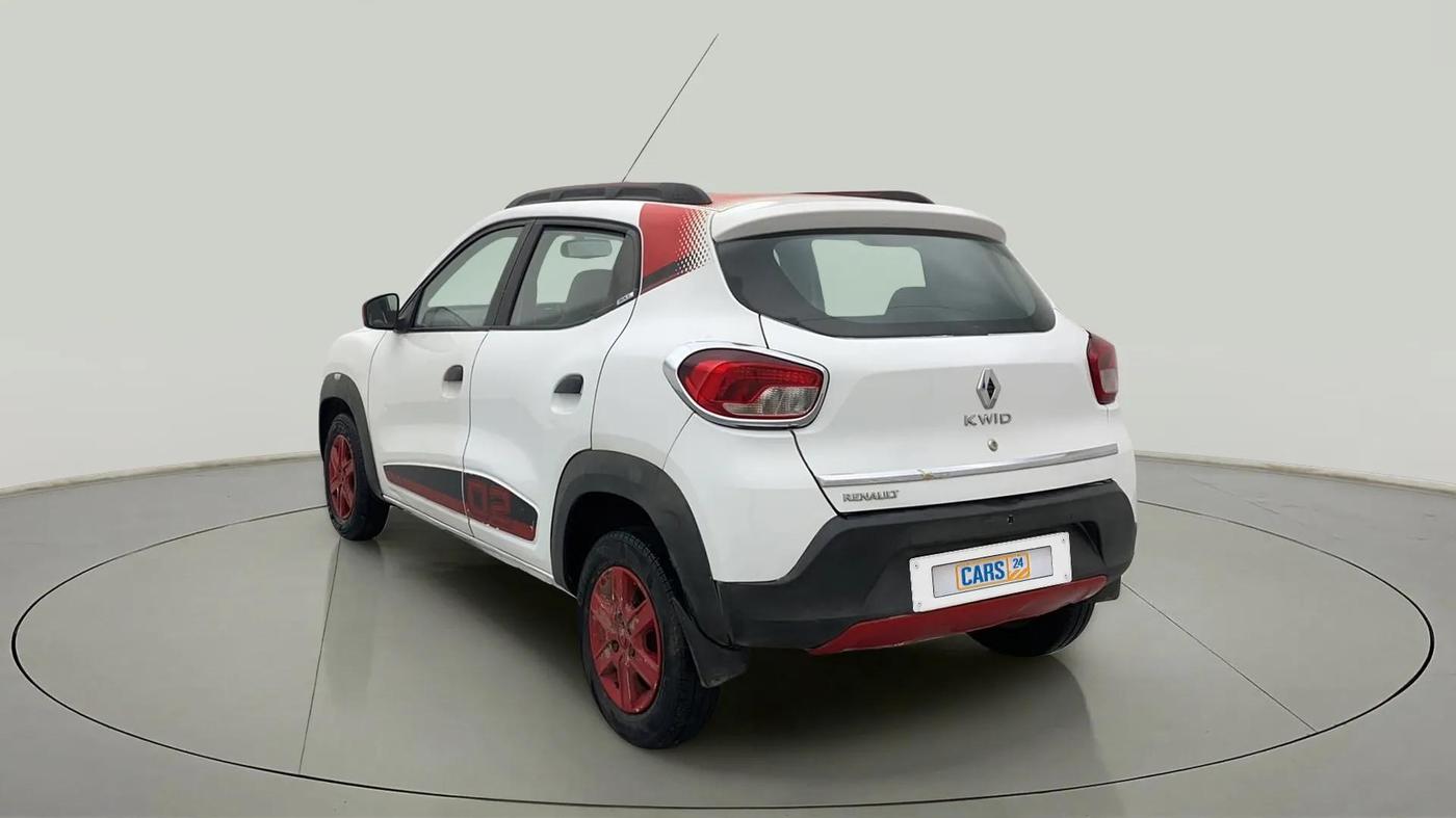 2017 Renault Kwid 1.0 RXT 02 Anniversary Edition, Petrol, Manual, 86,669 km, Left Back Diagonal