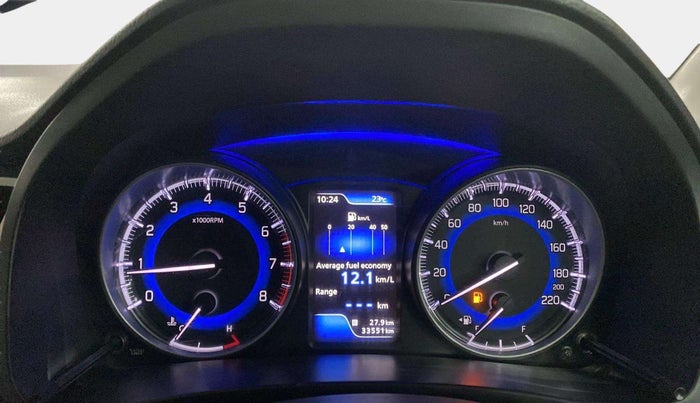 2018 Maruti Baleno ALPHA PETROL 1.2, Petrol, Manual, 33,601 km, Odometer Image