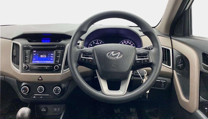 2017 Hyundai Creta E PLUS 1.6 PETROL, Petrol, Manual, 42,718 km, Steering Wheel Close Up