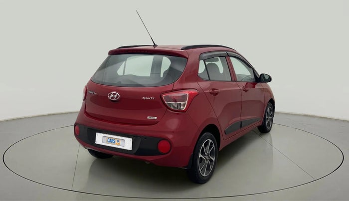 2017 Hyundai Grand i10 SPORTZ (O) AT 1.2 KAPPA VTVT, Petrol, Automatic, 34,032 km, Right Back Diagonal