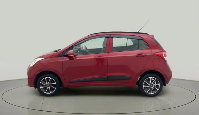 2017 Hyundai Grand i10 SPORTZ (O) AT 1.2 KAPPA VTVT, Petrol, Automatic, 34,032 km, Left Side