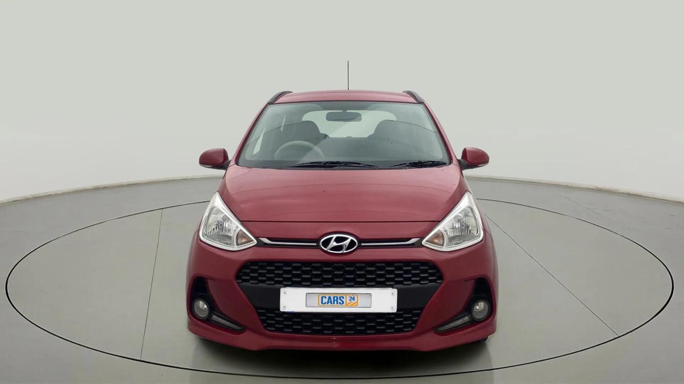 2017 Hyundai Grand i10 SPORTZ (O) AT 1.2 KAPPA VTVT, Petrol, Automatic, 34,032 km, Front