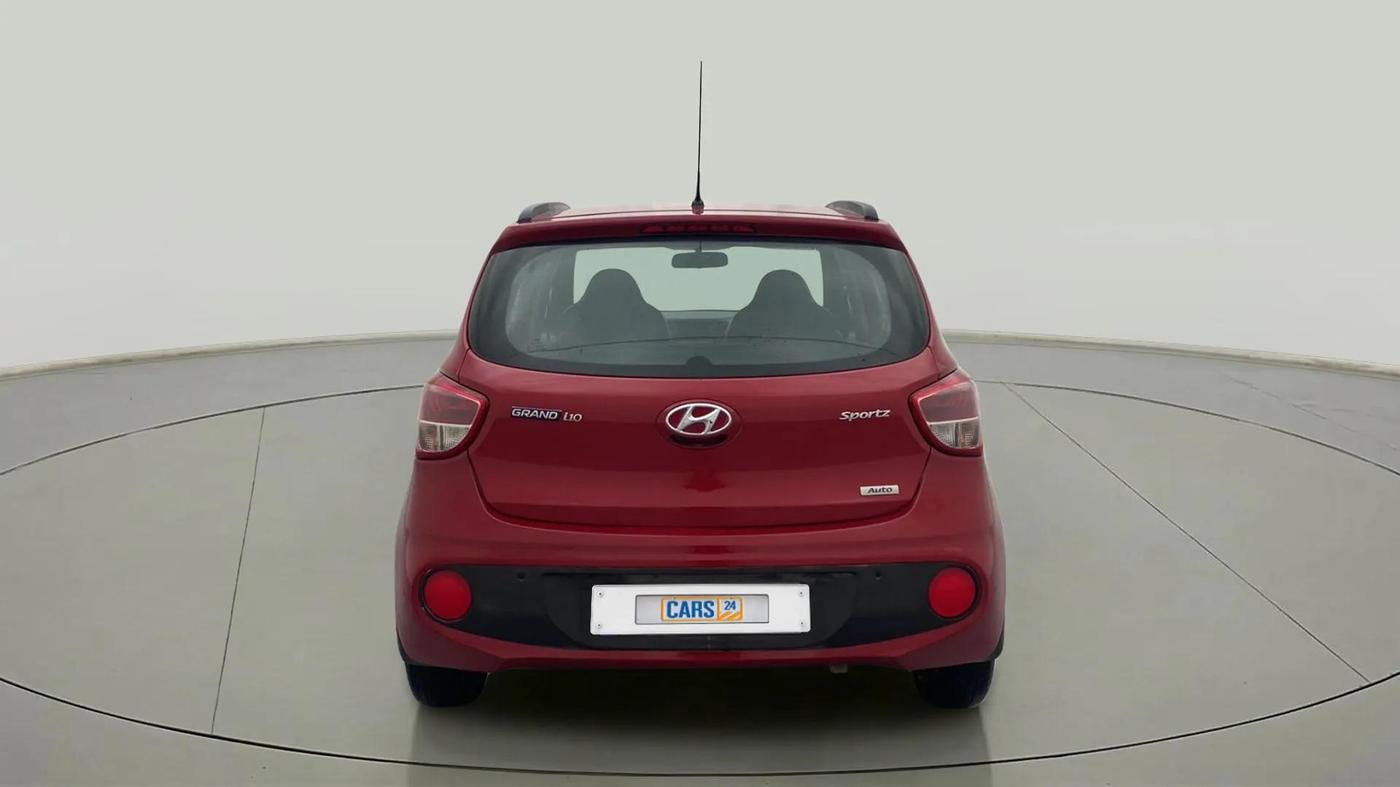 2017 Hyundai Grand i10 SPORTZ (O) AT 1.2 KAPPA VTVT, Petrol, Automatic, 34,032 km, Back/Rear