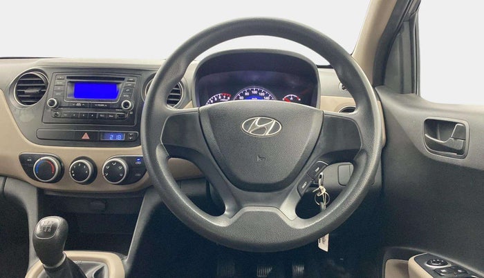 2015 Hyundai Grand i10 MAGNA 1.2 KAPPA VTVT, Petrol, Manual, 97,154 km, Steering Wheel Close Up