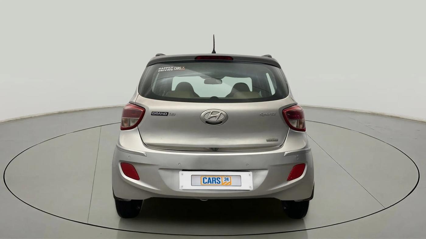 2014 Hyundai Grand i10 SPORTZ 1.2 KAPPA VTVT, Petrol, Manual, 50,044 km, Back/Rear