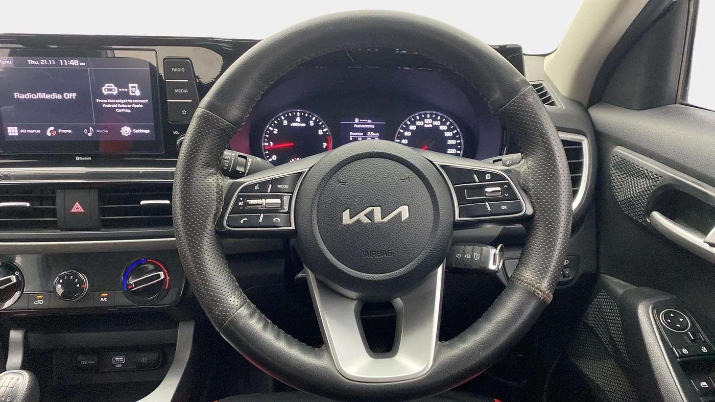 2021 KIA SELTOS HTK 1.5 PETROL, Petrol, Manual, 28,681 km, Steering Wheel Close Up