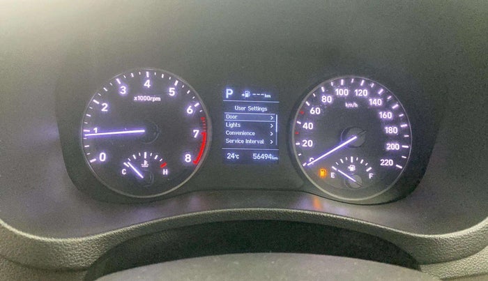 2018 Hyundai Verna 1.6 VTVT SX (O) AT, Petrol, Automatic, 56,621 km, Odometer Image