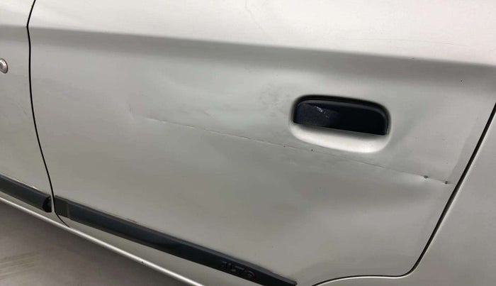 2017 Maruti Alto K10 VXI, CNG, Manual, 78,342 km, Rear left door - Slightly dented