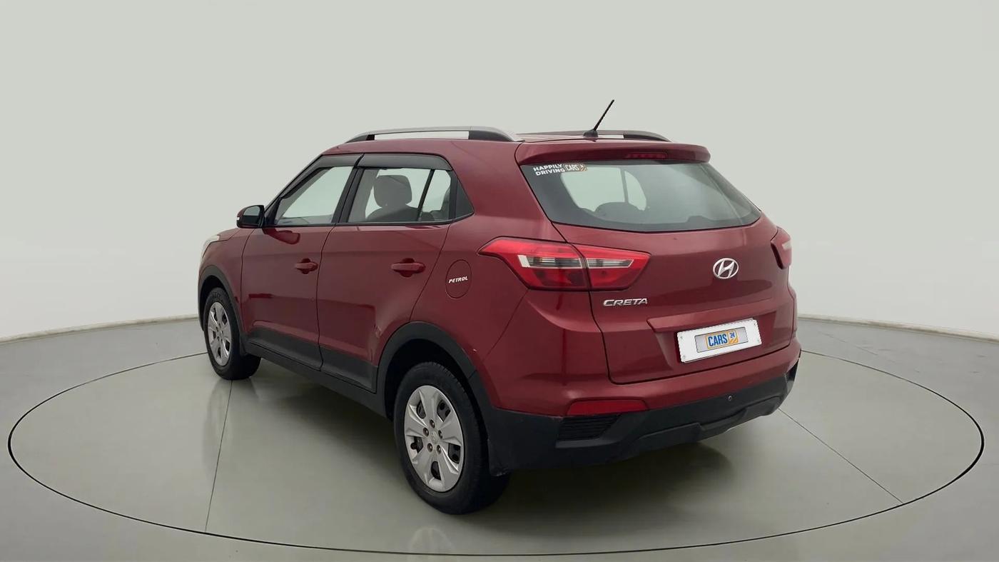 2018 Hyundai Creta E PLUS 1.6 PETROL, Petrol, Manual, 34,711 km, Left Back Diagonal