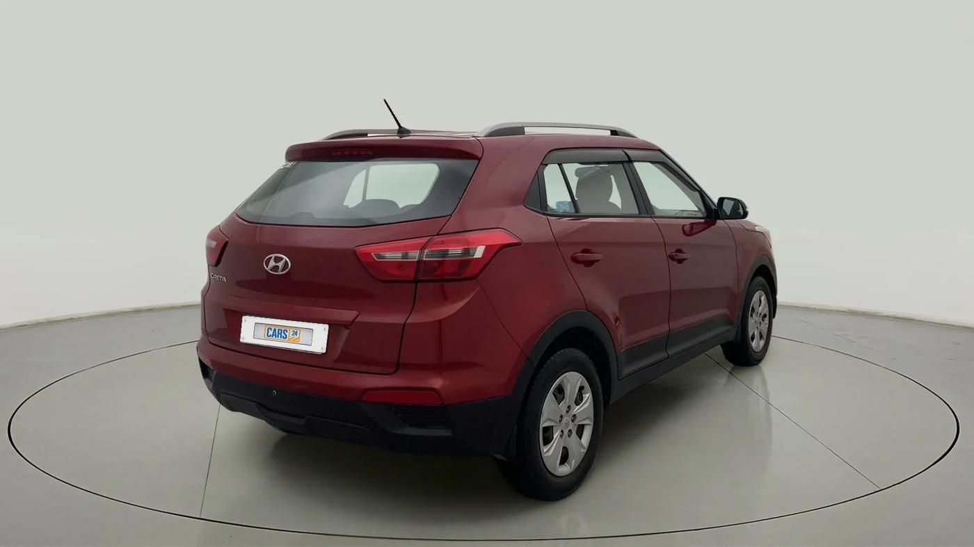 2018 Hyundai Creta E PLUS 1.6 PETROL, Petrol, Manual, 34,711 km, Right Back Diagonal