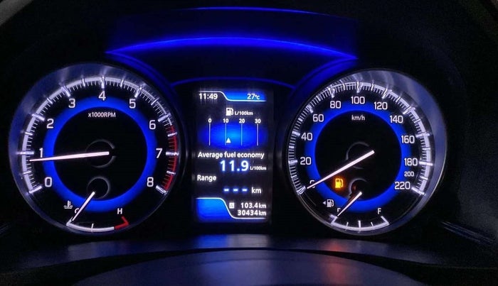 2020 Maruti Baleno ALPHA PETROL 1.2, Petrol, Manual, 30,405 km, Odometer Image