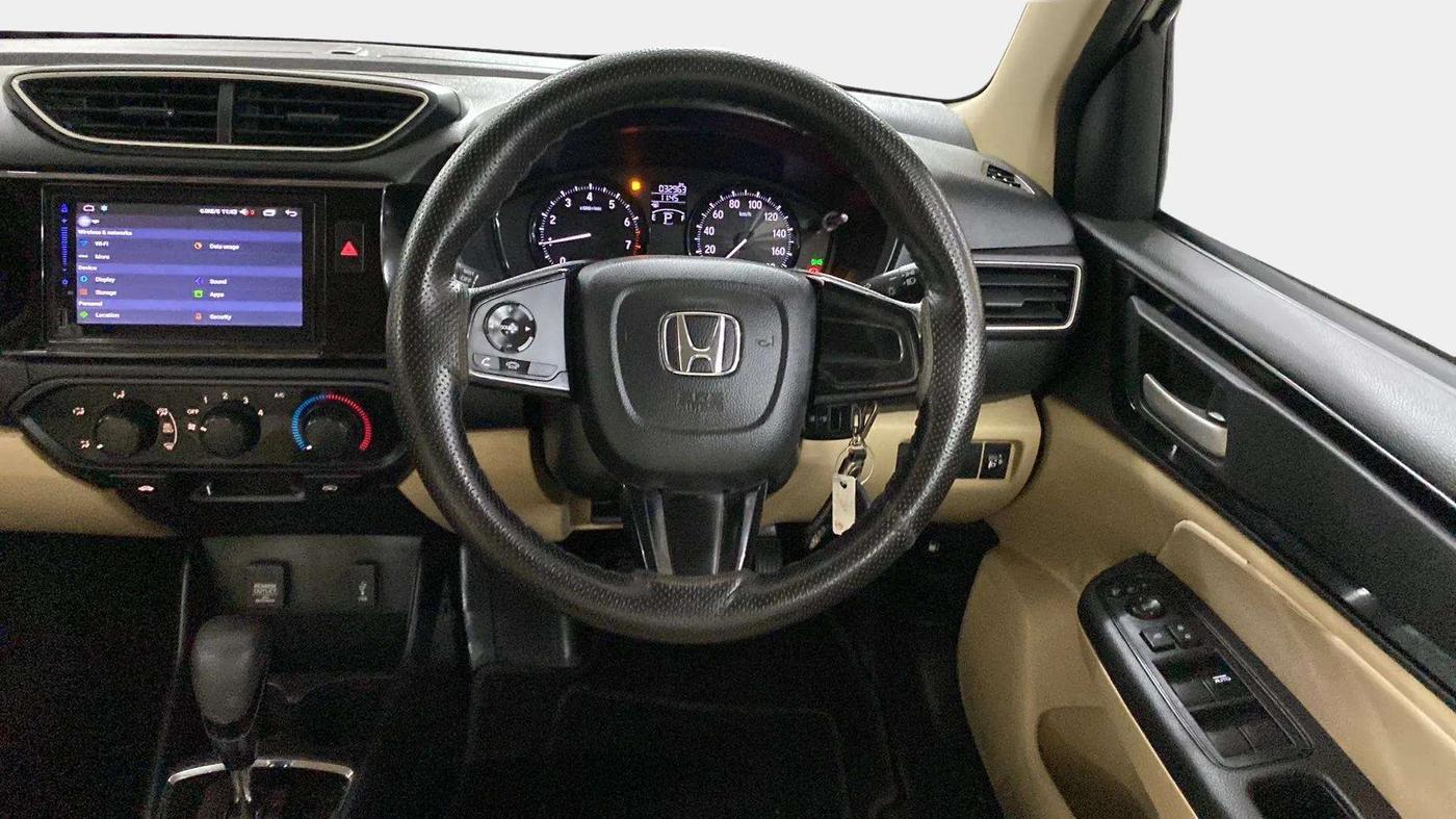 2019 Honda Amaze 1.2L I-VTEC S CVT, Petrol, Automatic, 32,961 km, Steering Wheel Close Up