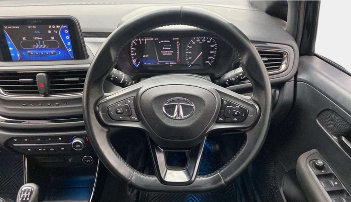 2022 Tata ALTROZ XZ PLUS DIESEL DARK EDITION, Diesel, Manual, 42,250 km, Steering Wheel Close Up