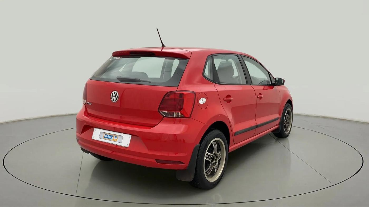 2018 Volkswagen Polo COMFORTLINE 1.0L MPI, Petrol, Manual, 62,674 km, Right Back Diagonal