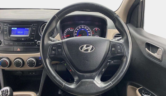 2015 Hyundai Grand i10 ASTA 1.2 KAPPA VTVT, Petrol, Manual, 71,853 km, Steering Wheel Close Up