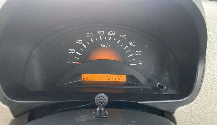 2014 Maruti Wagon R 1.0 LXI CNG, CNG, Manual, 1,07,630 km, Odometer Image