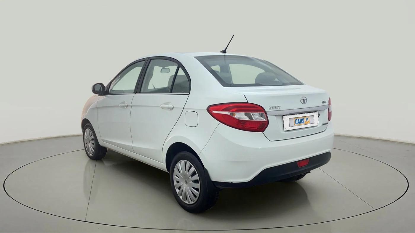 2015 Tata Zest XMS PETROL, Petrol, Manual, 36,495 km, Left Back Diagonal