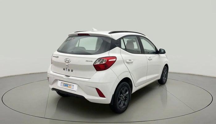 2022 Hyundai GRAND I10 NIOS SPORTZ 1.2 KAPPA VTVT, Petrol, Manual, 28,467 km, Right Back Diagonal