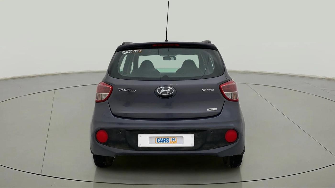 2017 Hyundai Grand i10 SPORTZ (O) AT 1.2 KAPPA VTVT, Petrol, Automatic, 78,860 km, Back/Rear