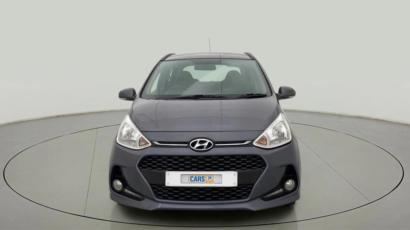 2017 Hyundai Grand i10 SPORTZ (O) AT 1.2 KAPPA VTVT, Petrol, Automatic, 78,860 km, Front