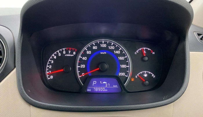 2017 Hyundai Grand i10 SPORTZ (O) AT 1.2 KAPPA VTVT, Petrol, Automatic, 78,860 km, Odometer Image