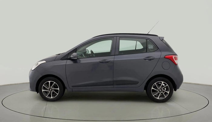 2017 Hyundai Grand i10 SPORTZ (O) AT 1.2 KAPPA VTVT, Petrol, Automatic, 78,860 km, Left Side
