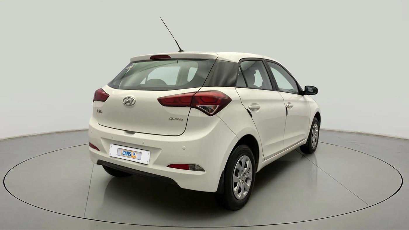 2017 Hyundai Elite i20 SPORTZ 1.2, Petrol, Manual, 89,753 km, Right Back Diagonal