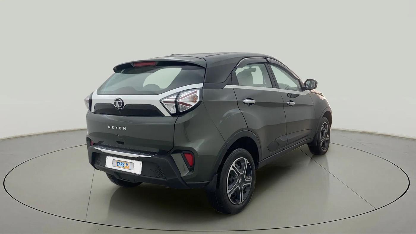 2021 Tata NEXON XE DIESEL, Diesel, Manual, 25,355 km, Right Back Diagonal