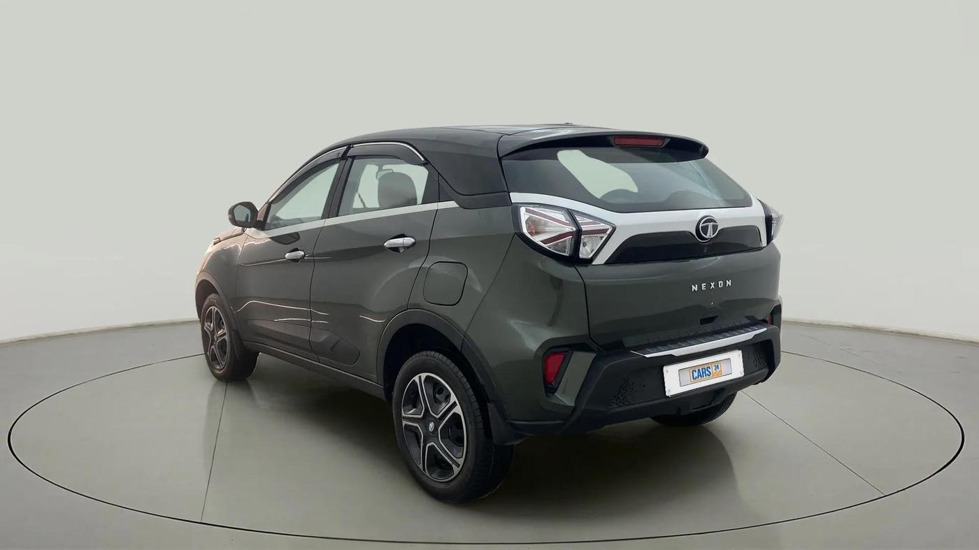 2021 Tata NEXON XE DIESEL, Diesel, Manual, 25,355 km, Left Back Diagonal