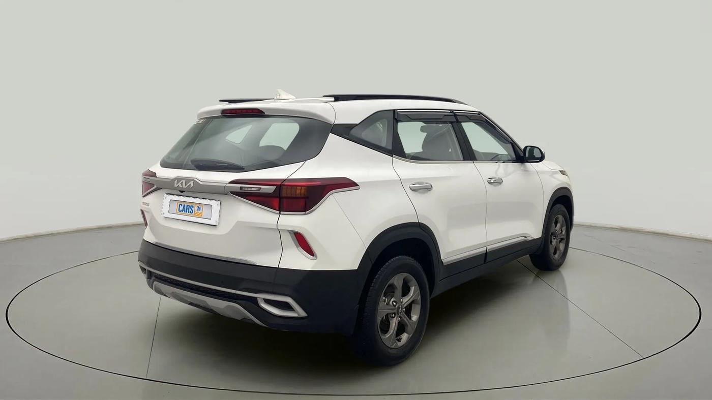 2023 KIA SELTOS  HTK PLUS 1.5 PETROL MT, Petrol, Manual, 9,591 km, Right Back Diagonal