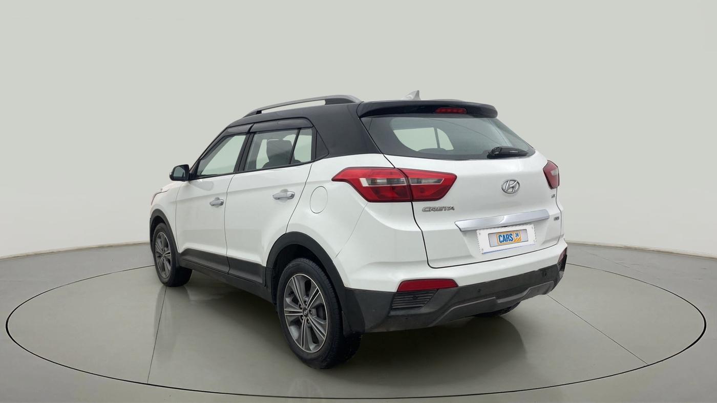 2017 Hyundai Creta SX PLUS AT 1.6 PETROL, Petrol, Automatic, 31,002 km, Left Back Diagonal
