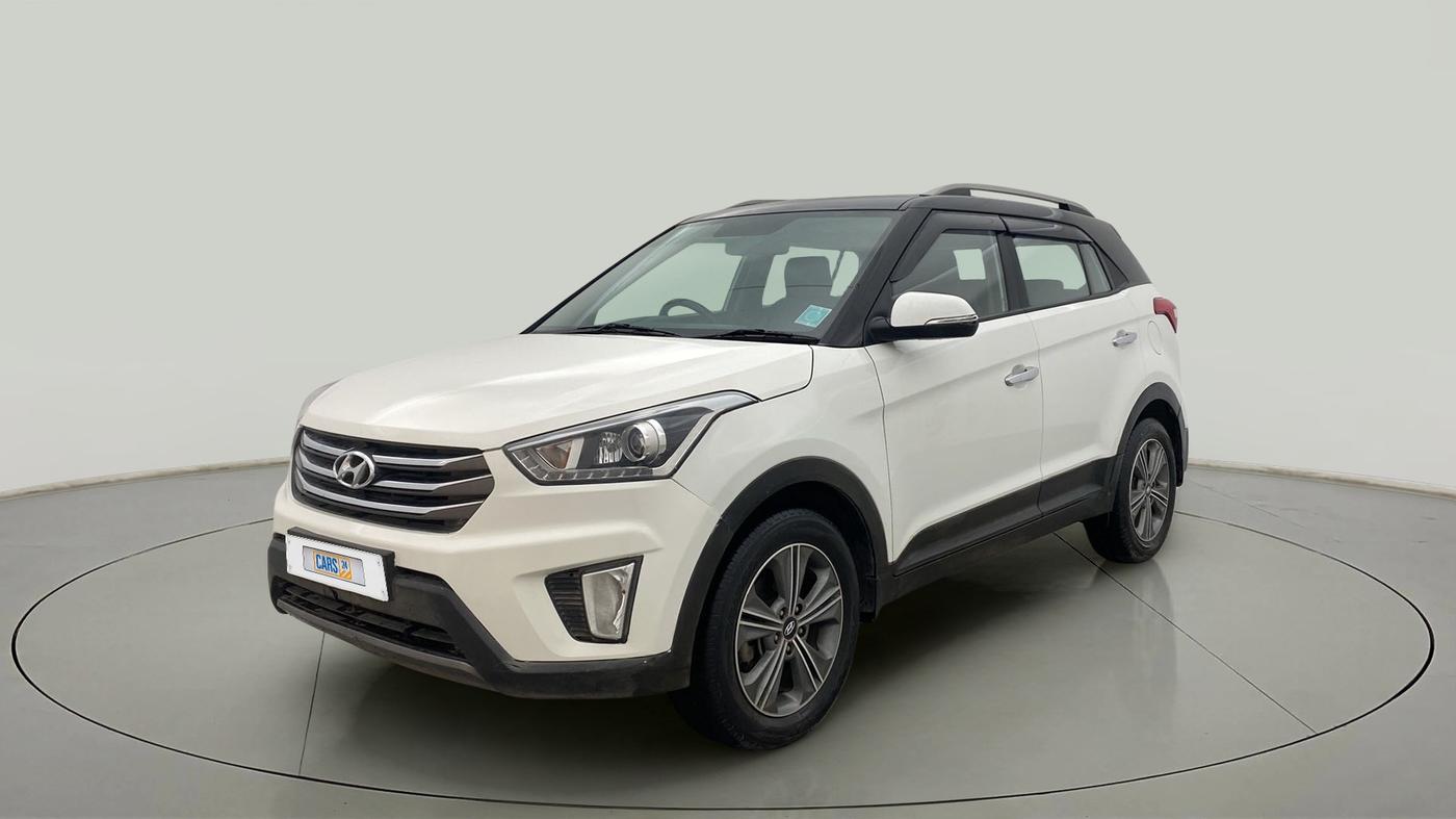 2017 Hyundai Creta SX PLUS AT 1.6 PETROL, Petrol, Automatic, 31,002 km, Left Front Diagonal