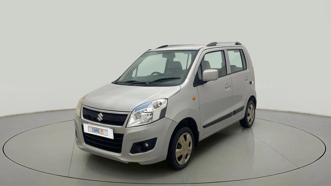 2015 Maruti Wagon R 1.0 VXI, Petrol, Manual, 49,169 km, Left Front Diagonal
