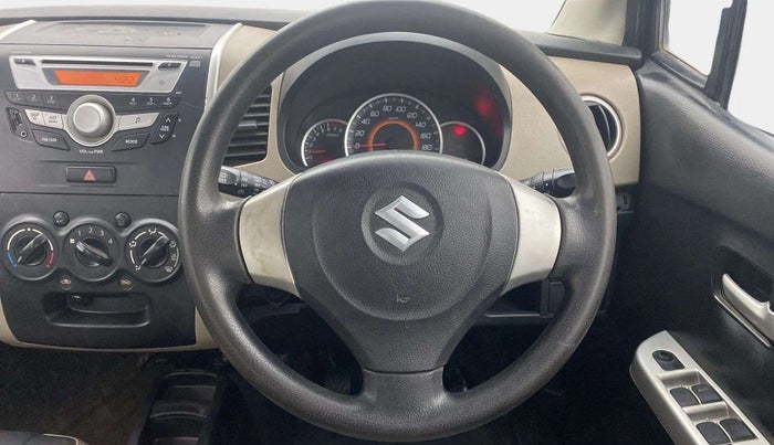 2015 Maruti Wagon R 1.0 VXI, Petrol, Manual, 49,169 km, Steering Wheel Close Up