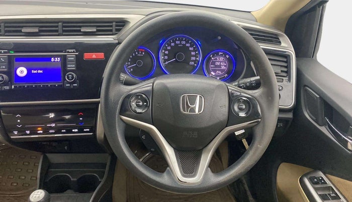2015 Honda City 1.5L I-VTEC V MT, Petrol, Manual, 92,220 km, Steering Wheel Close Up