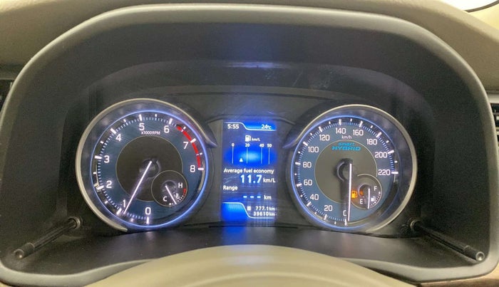 2020 Maruti Ertiga ZXI+ SHVS, Petrol, Manual, 39,738 km, Odometer Image