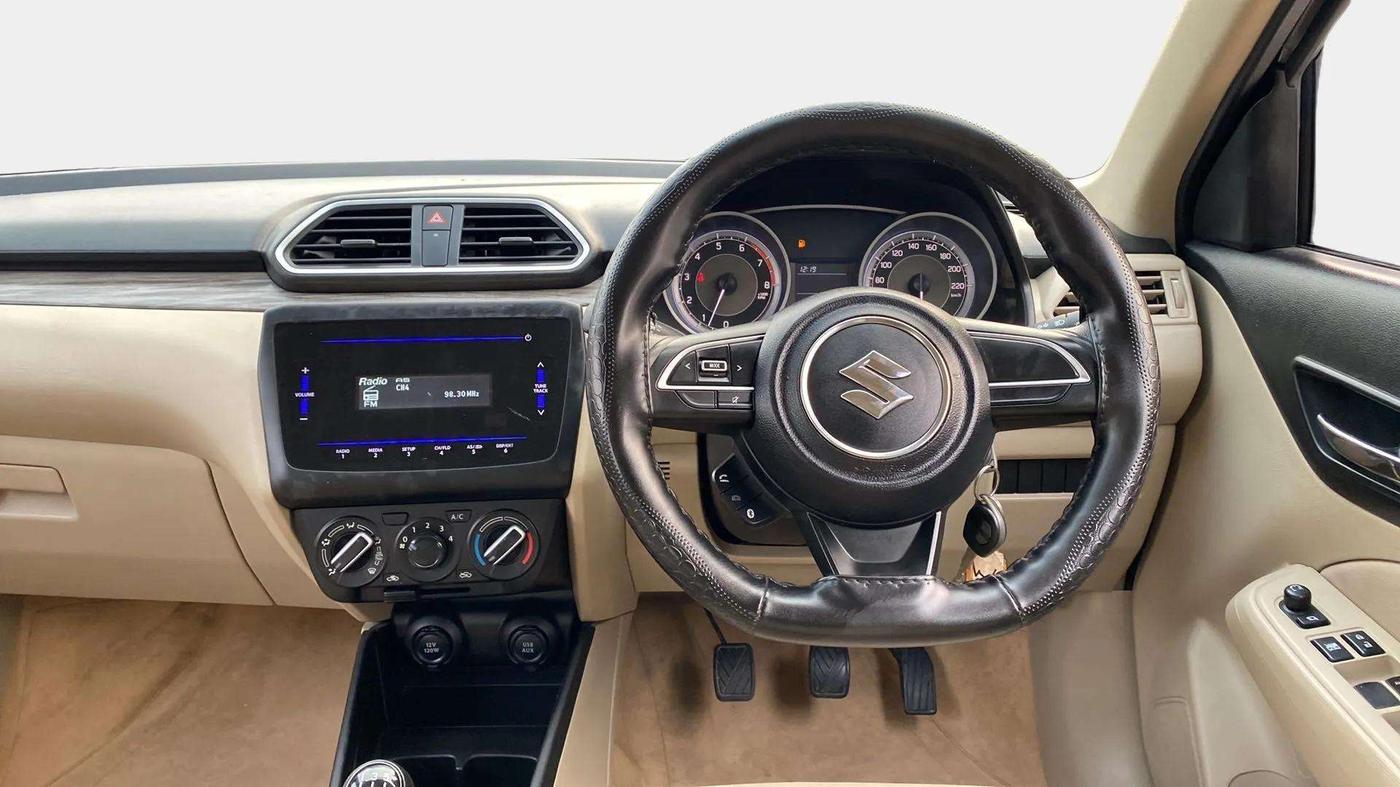 2023 Maruti Dzire VXI, Petrol, Manual, 10,234 km, Steering Wheel Close Up