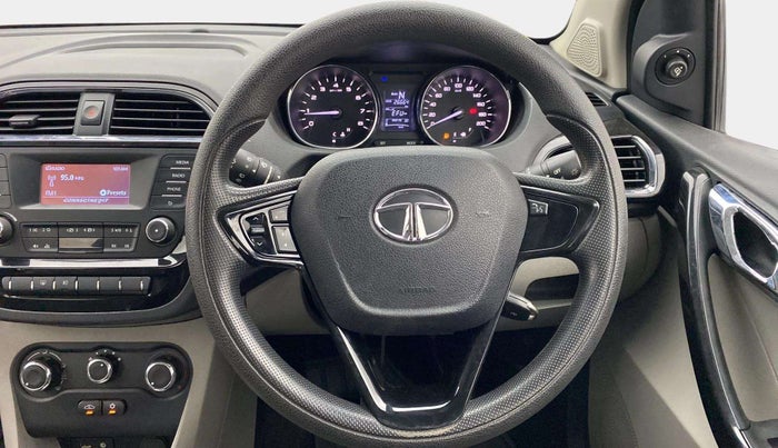 2018 Tata Tiago XZA PETROL, Petrol, Automatic, 26,657 km, Steering Wheel Close Up