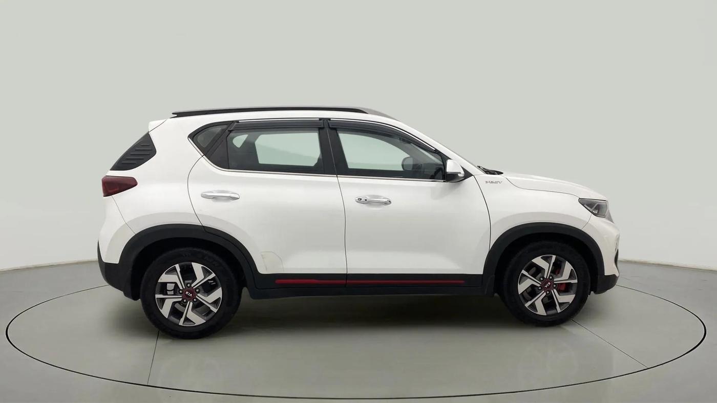 2020 KIA SONET GTX PLUS 1.0 DCT, Petrol, Automatic, 50,693 km, Right Side View