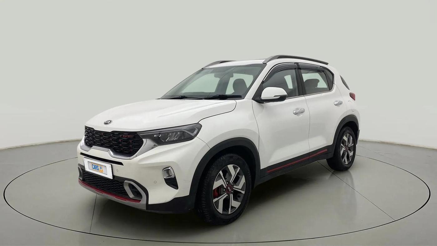 2020 KIA SONET GTX PLUS 1.0 DCT, Petrol, Automatic, 50,693 km, Left Front Diagonal