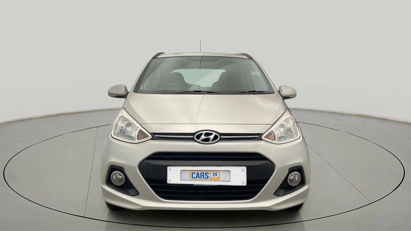 2016 Hyundai Grand i10 ASTA (O) 1.2 KAPPA VTVT, Petrol, Manual, 17,841 km, Front