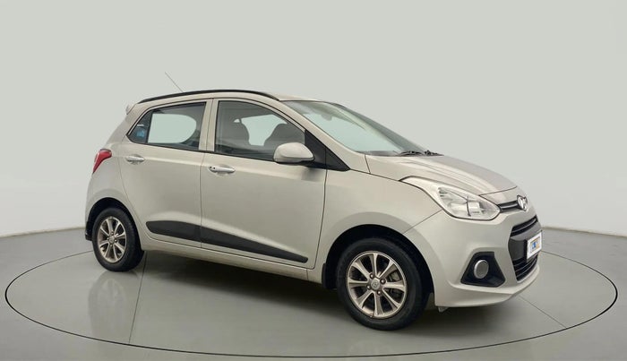 2016 Hyundai Grand i10 ASTA (O) 1.2 KAPPA VTVT, Petrol, Manual, 17,841 km, Right Front Diagonal