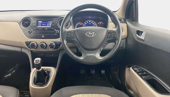 2016 Hyundai Grand i10 ASTA (O) 1.2 KAPPA VTVT, Petrol, Manual, 17,841 km, Steering Wheel Close Up