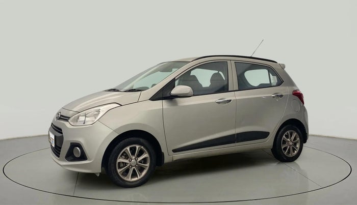 2016 Hyundai Grand i10 ASTA (O) 1.2 KAPPA VTVT, Petrol, Manual, 17,841 km, Left Front Diagonal