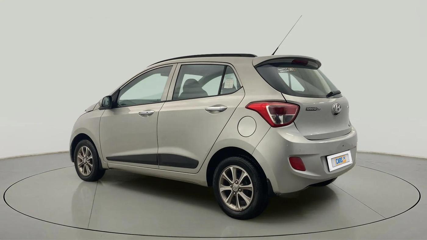 2016 Hyundai Grand i10 ASTA (O) 1.2 KAPPA VTVT, Petrol, Manual, 17,841 km, Left Back Diagonal